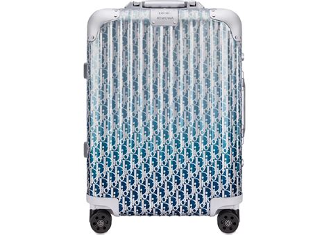 remowa dior|Dior Rimowa luggage.